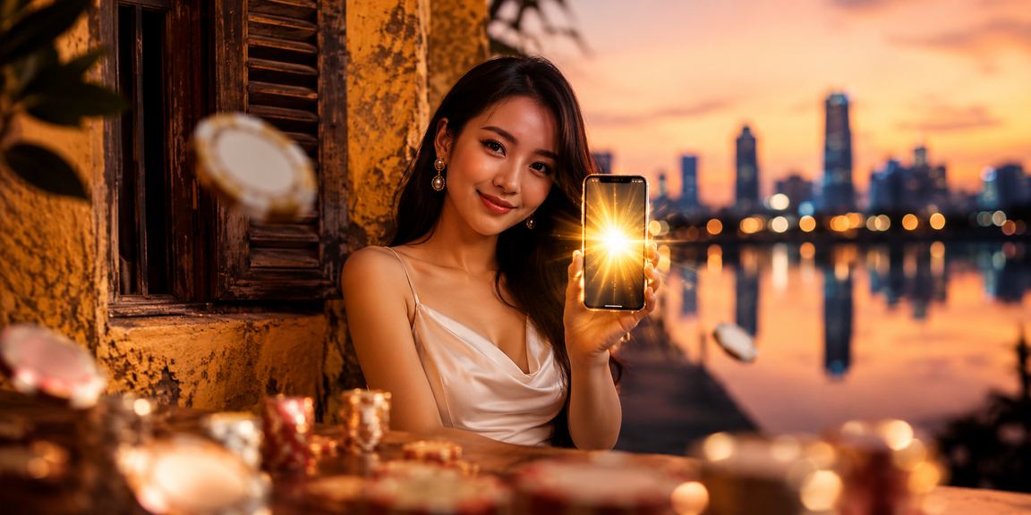 Người dùng tại Hội An đăng ký tài khoản và nhận thưởng chào mừng qua điện thoại